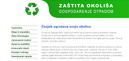 Zaštita okoliša - Gospodarenje otpadom